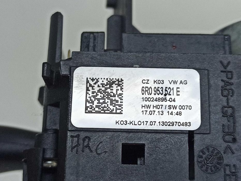 BLOQUEIO COMANDO MULTIFUNÇÕES SEAT IBIZA III 2013 -6R0953521E
