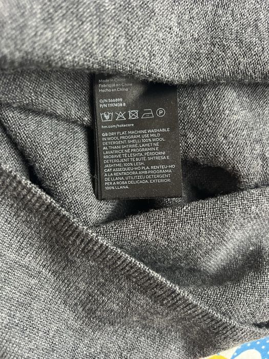 Вовняна сукня h&m меріно