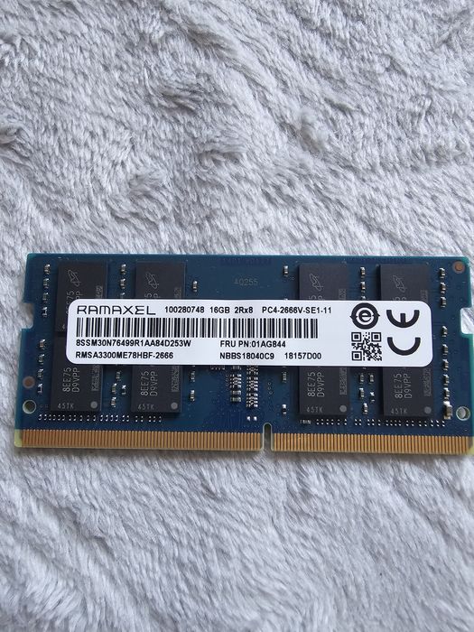 32GB DDR4 Ramaxel 16gb x 2  pc4-2666V