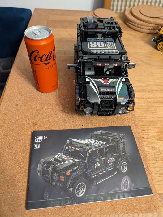 Auto Samochód Terenowy, nie Lego
– klocki kom