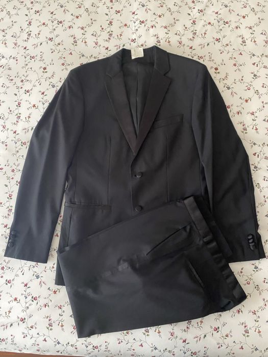 Smoking preto da Hugo Boss