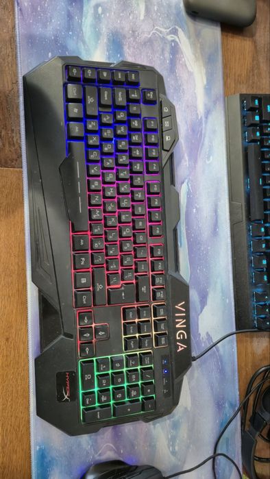 Клавіатура VINGA KBSG558 black