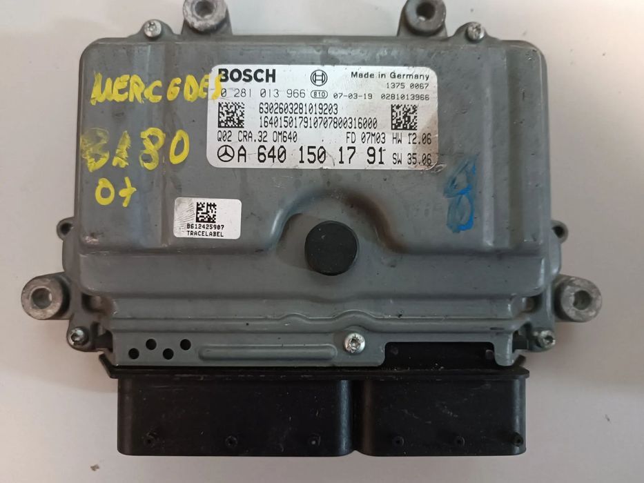 CENTRALINA DO MOTOR MERCEDES W245 B180CDI B200CDI A6401501791
