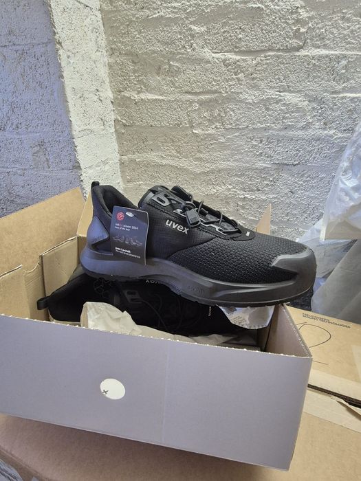 Botas de Segurança Uvex 1 x-craft – Novas, Tamanho 44