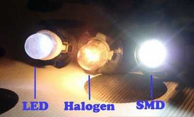 Lâmpadas Led SMD T5 Várias Cores