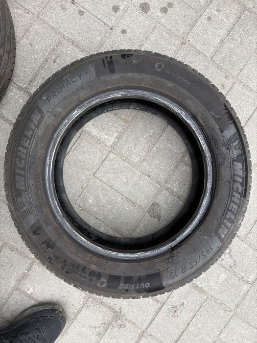 4x 185/65/15 michelin 2022r, 7mm, jak nowe