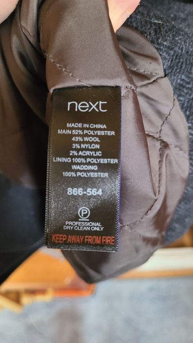 Пальто next, куртка з підкладкою