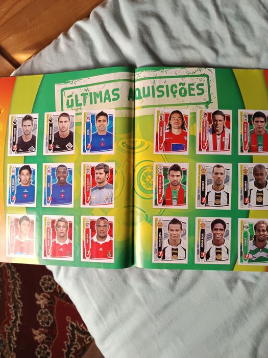 Caderneta liga portuguesa 09/10  da Panini completa