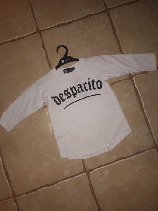 biała bluzka chłopięca, Despacito, r. 116