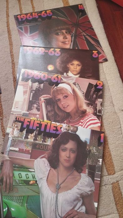 Golden Hit Parade Popular Music's - 8 discos vinil LP