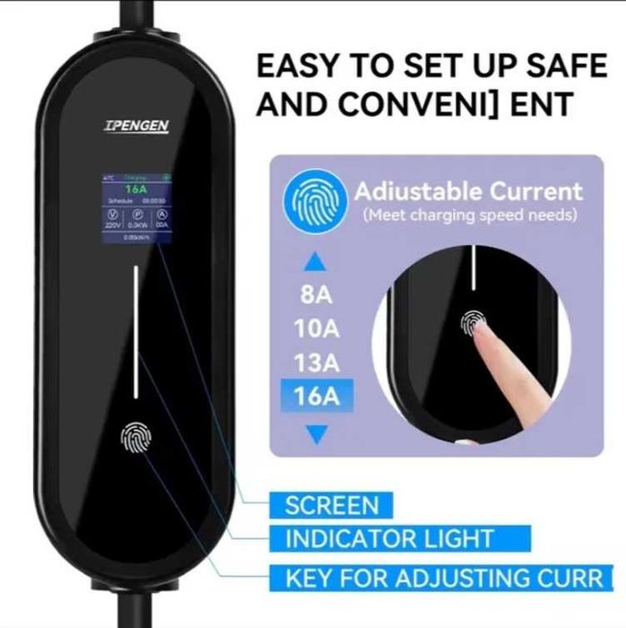 Зарядка  IPENGEN  16A 3.5KW  Type1  3.5 кВт