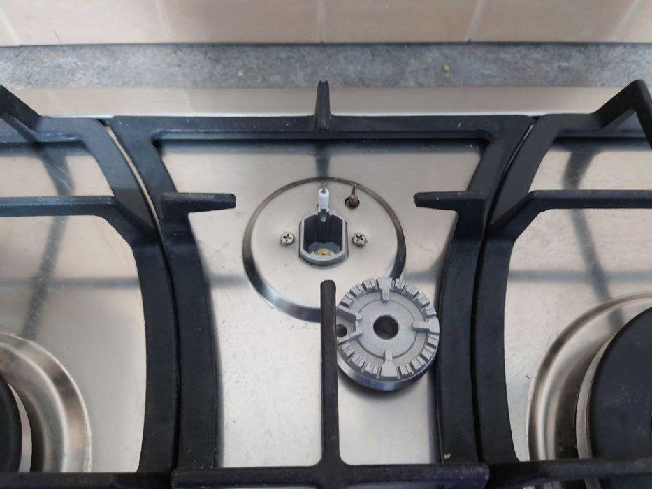 Газова варильна поверхня Ventolux HG E7 CEST 4 конфорки, чавун 1-турбо