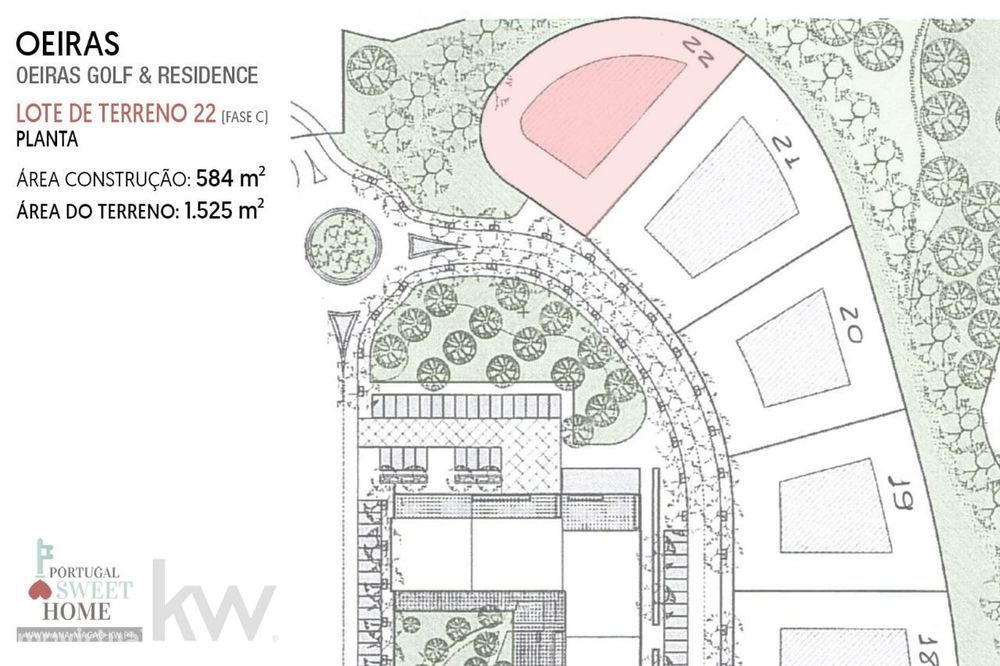 Oeiras Golf & Residence - Plot 22-C (1525 m2), for T6 House