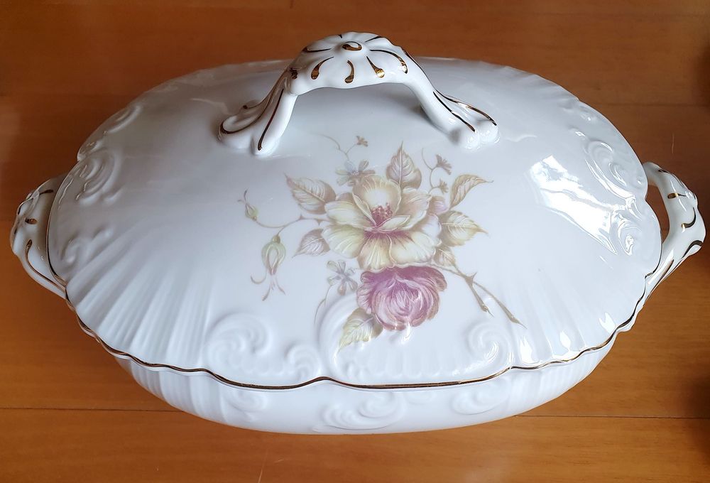 Serviço jantar Vista Alegre 71 peças - Anos 70