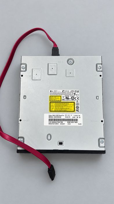 Gravador CD/DVD LG GH22NS50 SATA 22x + cabo SATA