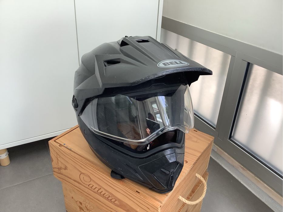 Capacete Bell MX-9 M preto mate usado