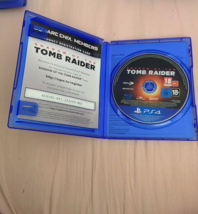 Jogo shadow of the tomb rider de ps4