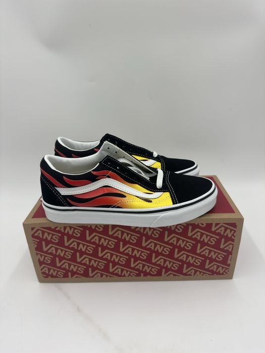 Buty Sportowe Trampki Vans Old Skool flame 37