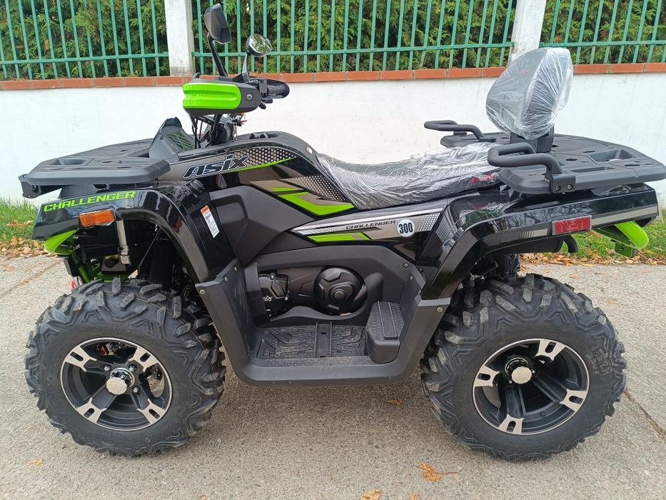 Wielki QUAD ASIX CHALLENGER 300 Homologacja Wyciągarka RatyDOWÓZGRATIS