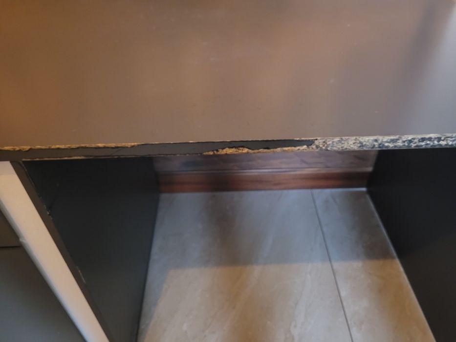 Biurko używane  szare