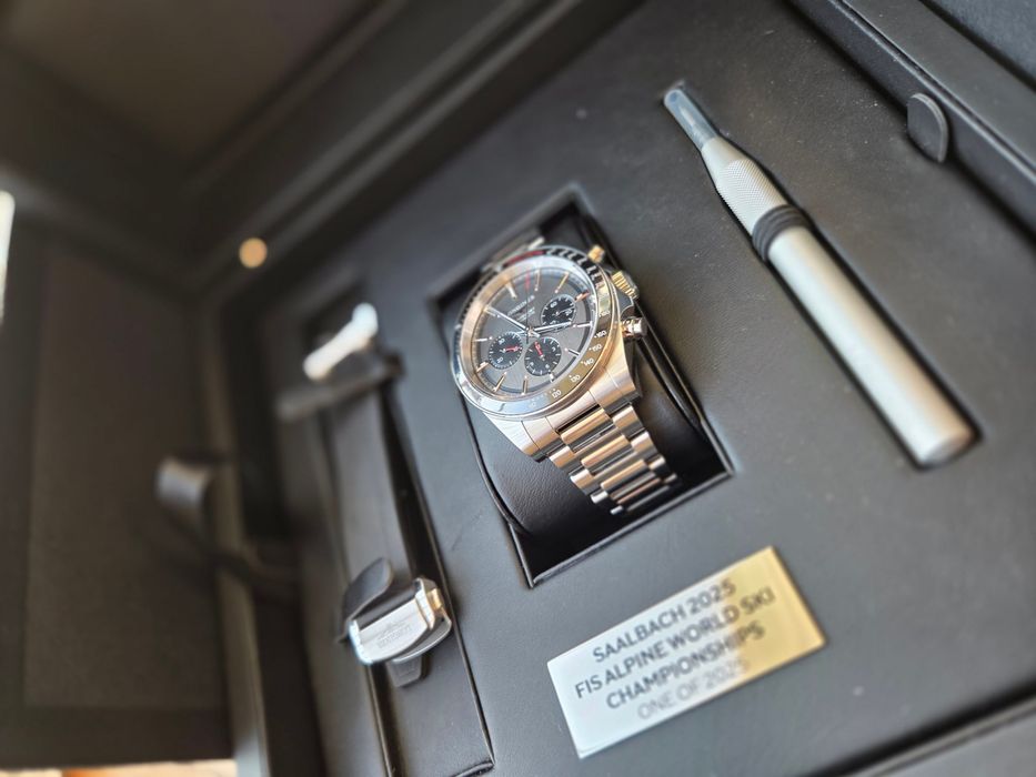 Longines Conquest Ski Edition 42mm Full set Chronograf Breitling Limites Omega