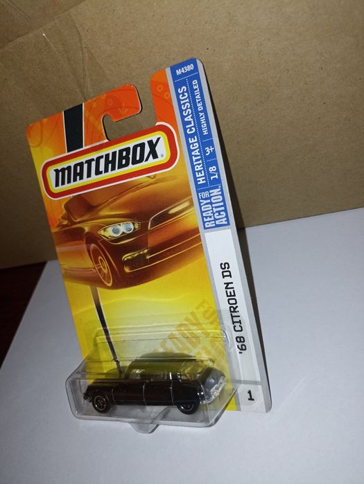 Matchbox '68 Citroen DS czarny unikat