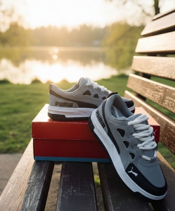 Чоловічі демісезонні кросівки Puma/натуральна шкіра/пума