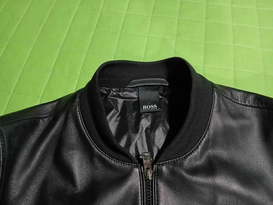 Blusão pele Hugo Boss