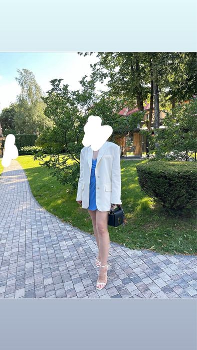 Блейзер Zara xs-s піджак zara молочний