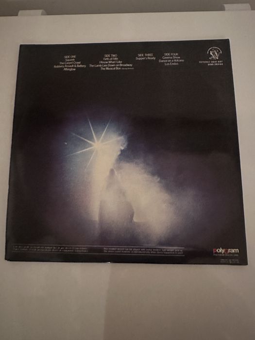 2 LP Genesis Seconds Out