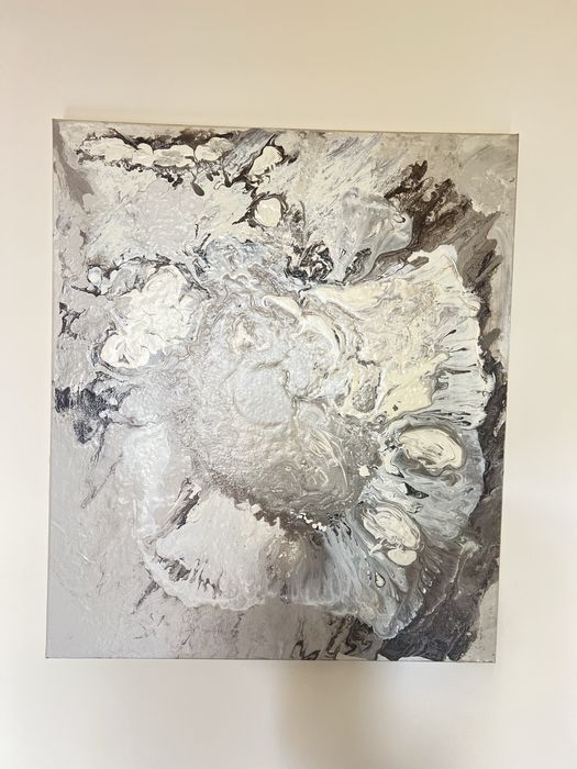Tela acrilica abstrata 60*70cm