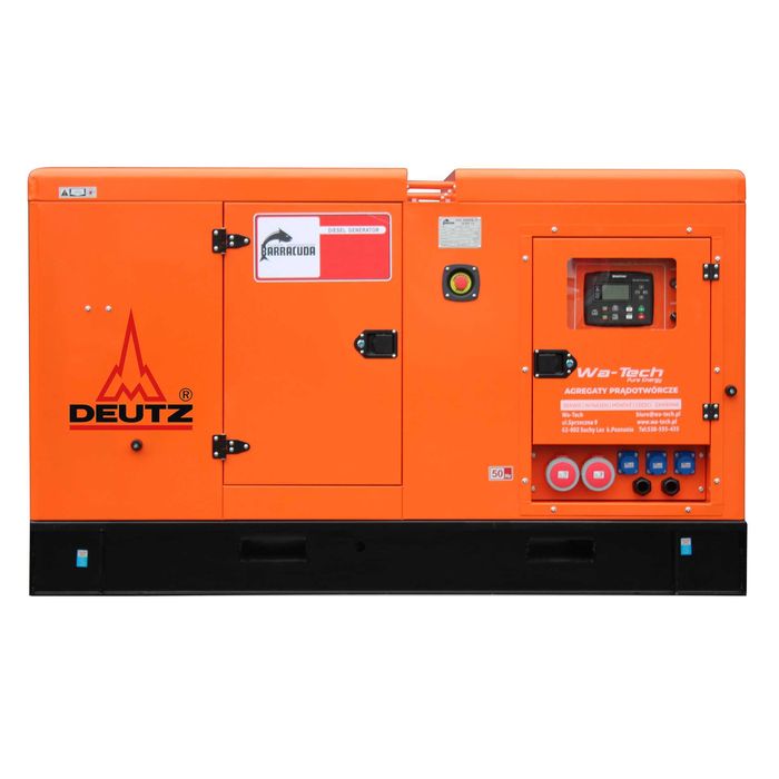 Agregat prądotwórczy z AVR 55kW 60kW 70kVA 80kVA silnik Deutz