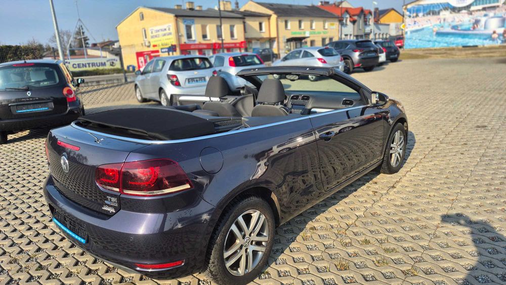 VW golf 6 VI cabrio kabriolet  benzyna śliczny kolor ,bezwypadkowy