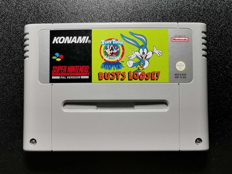 Super Nintendo Tiny Toon Adventures Buster Busts Loose!