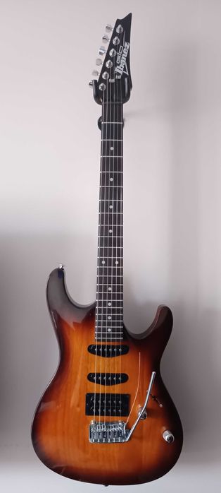 Gitara elektryczna Ibanez GSA60 Brown Sunburst + pasek + piórko Ibanez, po serwisie lutniczym!!