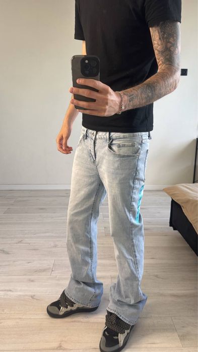 fiared type jeans джинсы клеш