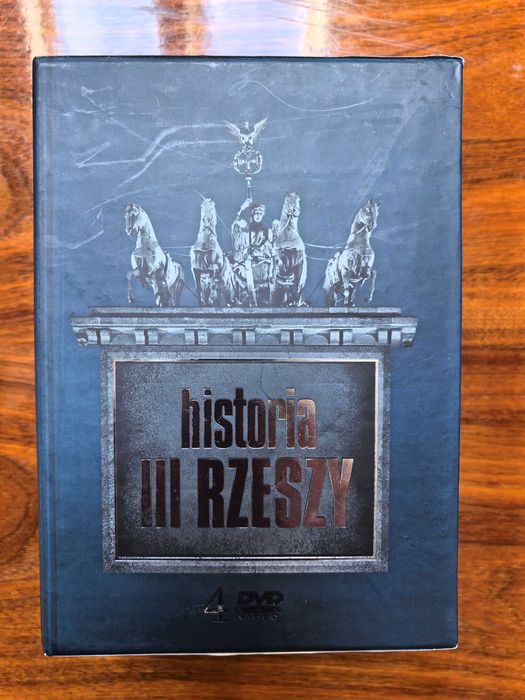 Historia III Rzeszy 4x DVD (folia) + DVD Sekretarka Hitlera gratis!