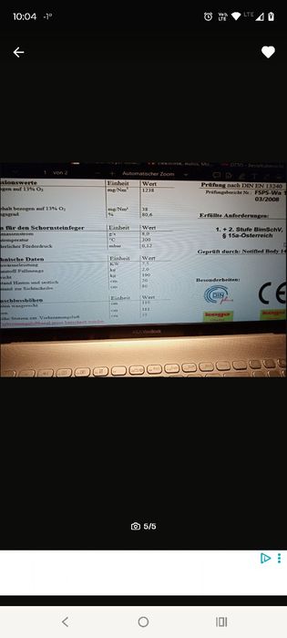 Kominek opalany drewnem