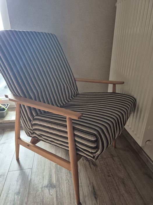Fotele PRL wygodne 2 sztuki
