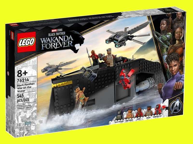 #nowe# Lego 76214 Czarna Pantera: wojna na wodzie Marvel Trójmiasto