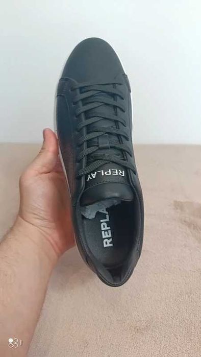 Czarne Sneakersy Męskie Replay R. 44