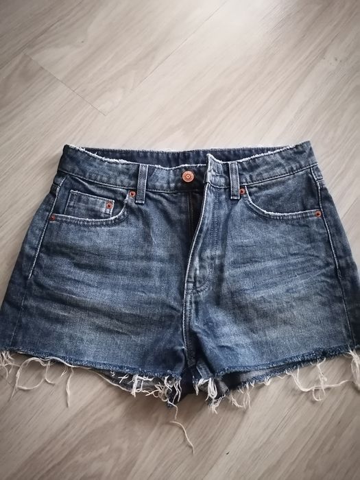 Spodenki jeansowe h&m