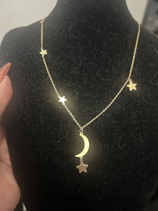 Cudny lancuszek zloto 585