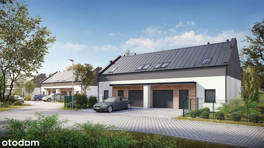 Dom piętrowy z garażem Jeziorak Morena III etap