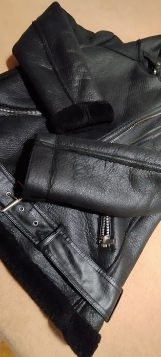 Zara s m kożuch kurtka zimowa