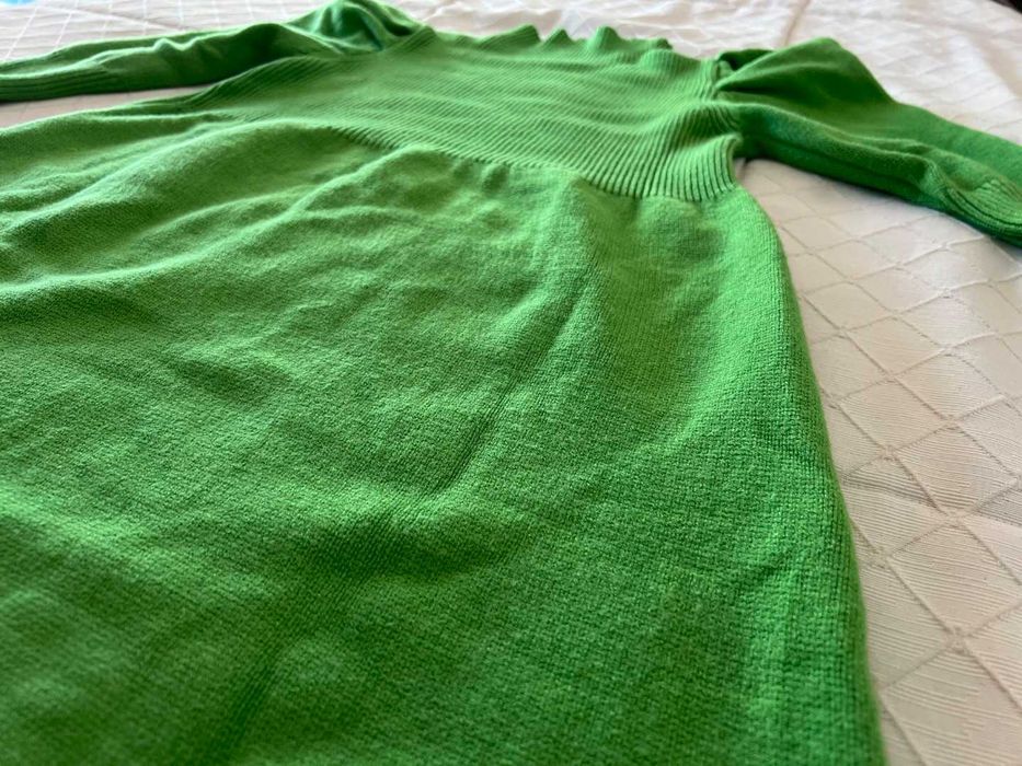 Vestido de malha/Algodão