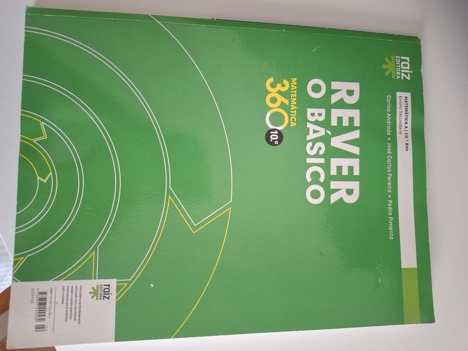 caderno de atividades 10° ano, mat A novo