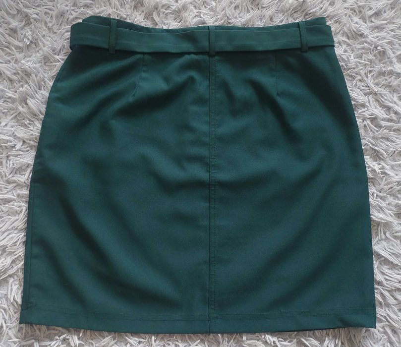 Zielona spódnica House M na jesień