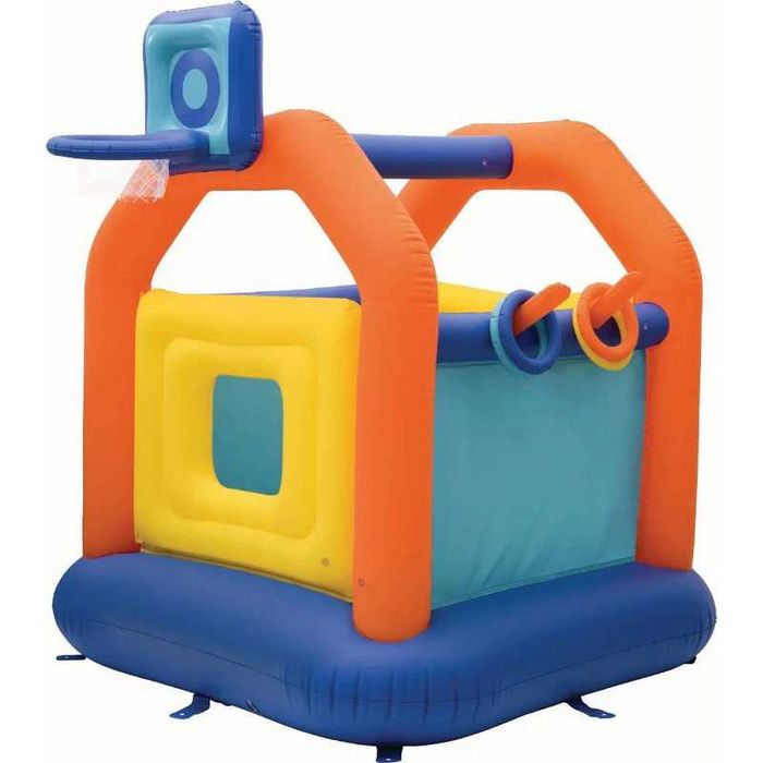 Complete Sealed Kids' Inflatable Multi-Game Set – Ball, Rings, Stakes – NEW64586343781251120