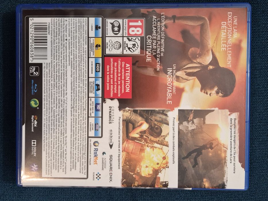Tomb Raider definitive edition ps4